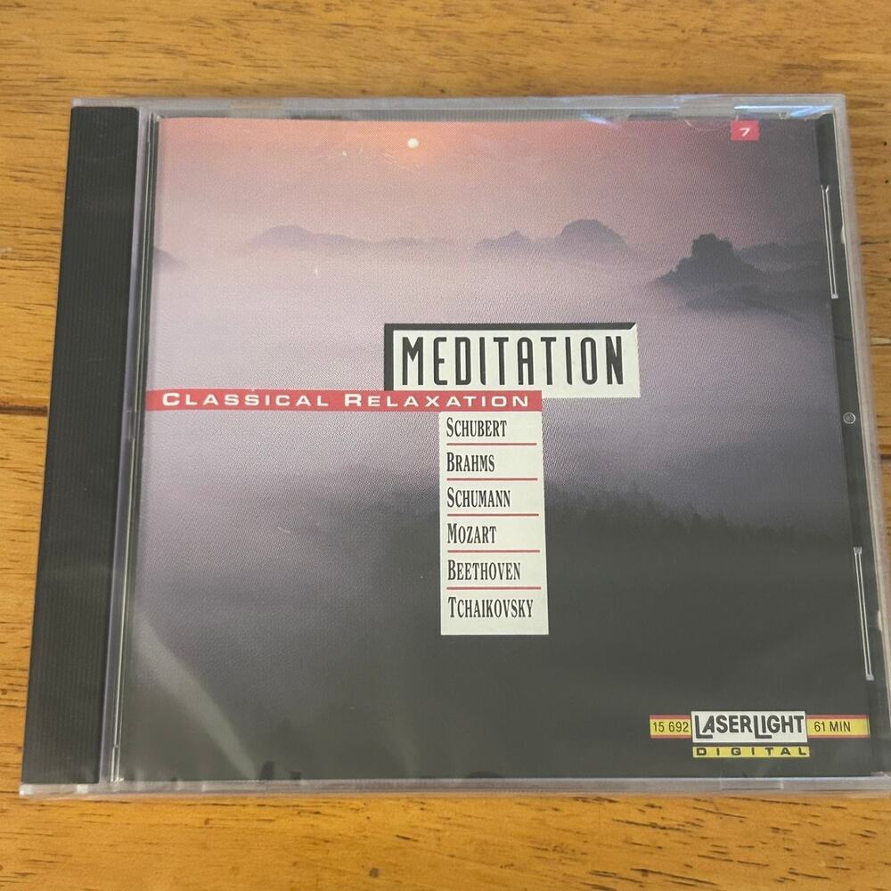 Meditation - Classical Relaxation Vol. 7 CD 1991 Classical LaserLight Sealed